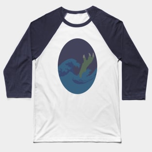 Kaiju Wave Baseball T-Shirt